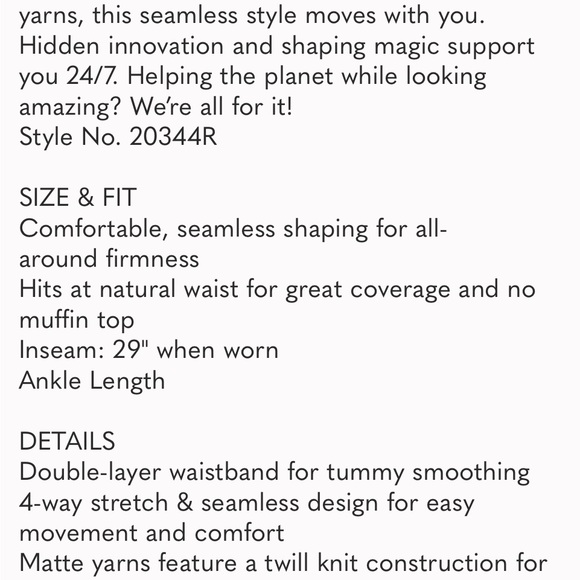 💐SPANX EcoCare Seamless Leggings - Camouflage 20344 - Picture 5 of 5